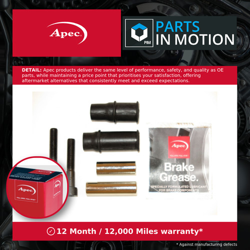 Brake caliper fitting kit - fitting, fits