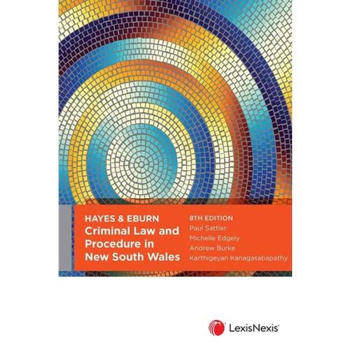 Hayes eburn criminal law - eburn,