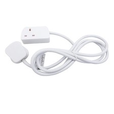 Jegs 1 Gang 2 Metre Extension Lead 13 Amp Single Socket Unswitched