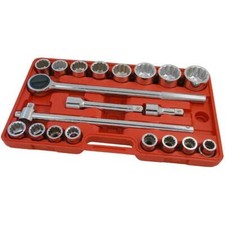 20 Piece Socket Set Wrench Set