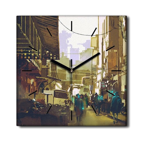 Silent clock canvas photo - canvas,