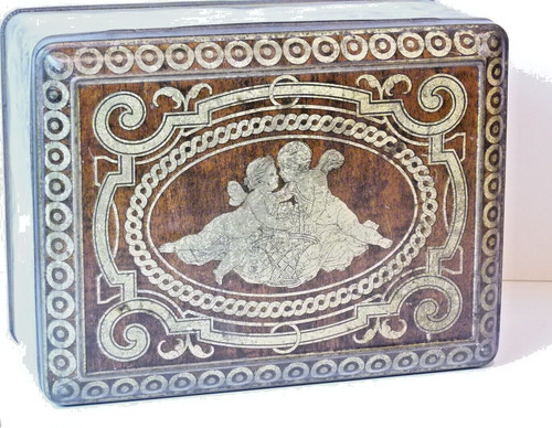 Rare antique figural - rare, casket