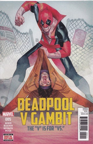 Deadpool gambit 5 back - v, #5