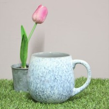 500ml Stoneware Coffee Mugs Reactive Glazed Snug Mug Tea Hot Drinks Speckled Cup