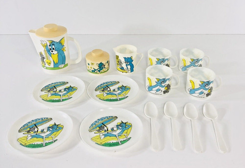 Tom jerry miniature plastic - tom, &