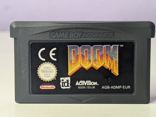 Doom gameboy advance gba - advance/gba,