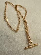 CHUNKY T-BAR CHAIN NECKLACE