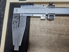Moore & Wright 0-60" Vernier Caliper
