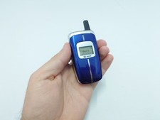Sagem MyC5-2 Blue (Unlocked) vintage flip mobile phone elders seniors retro prop