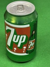 Vintage 7up drink can dated - can,