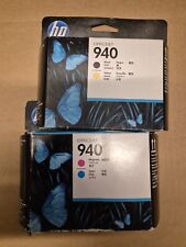 HP 940 Genuine Black/Yellow & Magenta/Cyan Printheads - C4900A C4901A