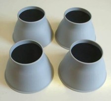 9cm Elephant Feet Cone Raiser for Chairs & Beds per 4