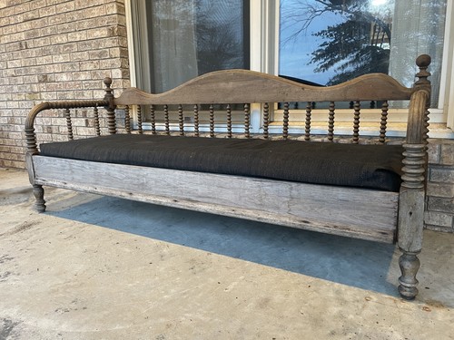 Antique jenny lind bed small