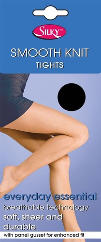 Smooth knit tights - knit,