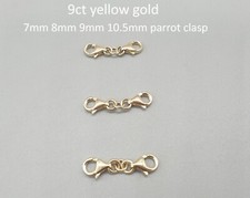 9ct Yellow Gold Two Clasp