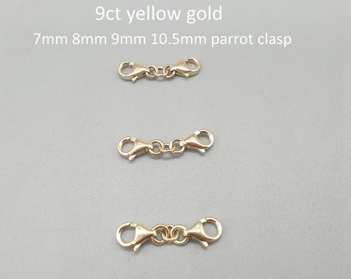 9ct yellow gold two clasp - 9ct,