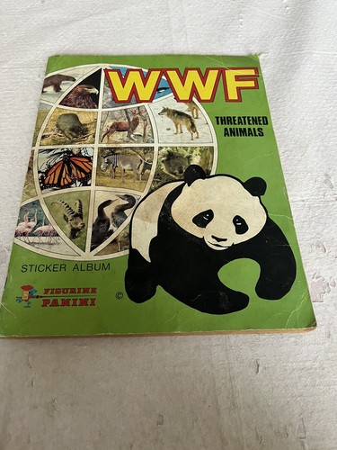 Panini wwf threatened animals - threatened,