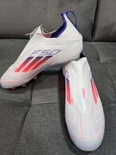 Adidas F50 Elite LL FG Junior Football Boots Shoes Size UK 3  White New IF1357