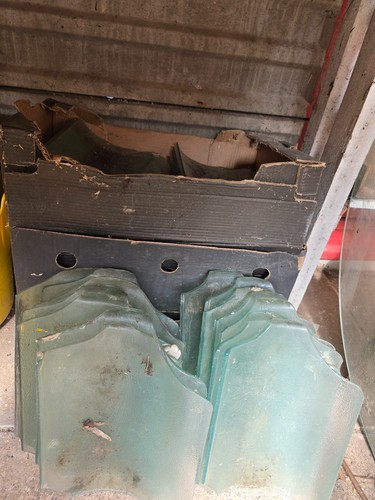 Glass roof pan - glass,