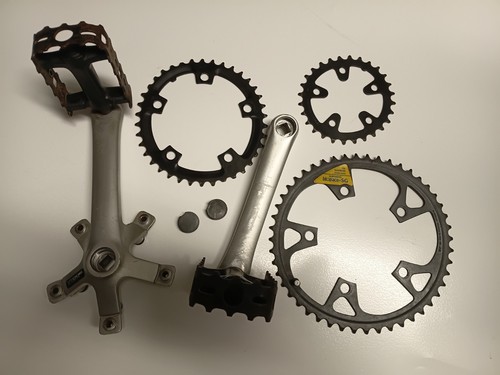 Shimano crankset biopace - crankset, biopace-sg