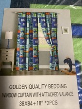 Tractor Kids Curtain Panels
