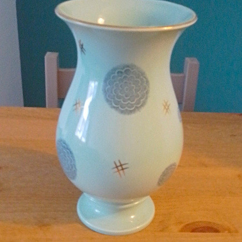 Ceramic vase pale - ceramic,