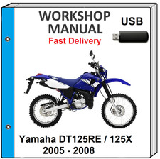 YAMAHA DT125RE DT 125X 2005