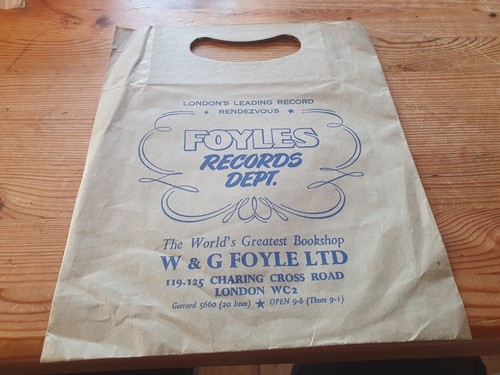 Vintage foyles bookshop - vintage,