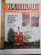 Vintage 1960s Calor Gas Brochure & Price List – Retro Cookers, Ovens & Heaters