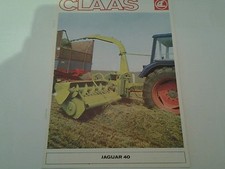 Class jaguar 40 harvester 