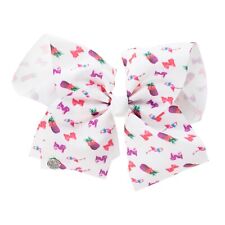 JoJo Siwa Bow White Tropical