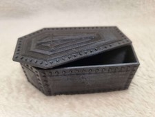 Gothic 3D Printed coffin Jewellery trinket box gift box set