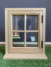 Georgian Double Glazed Windows Solid Oak 450mm Wide x 550mm High