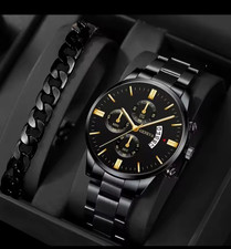 Men's Stainless Steel Quartz