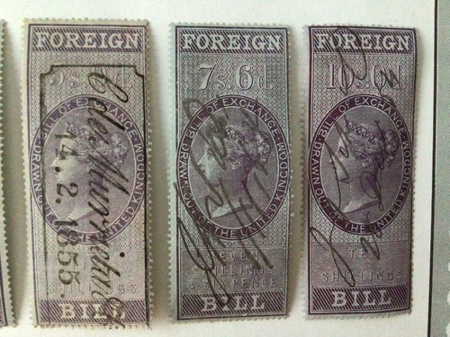 Revenue stamp off - gb,