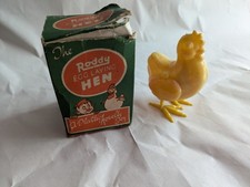Vintage Boxed Yellow Plastic