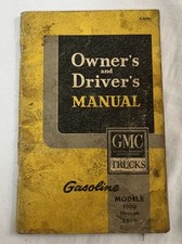 1962 GMC Gasoline Owners and