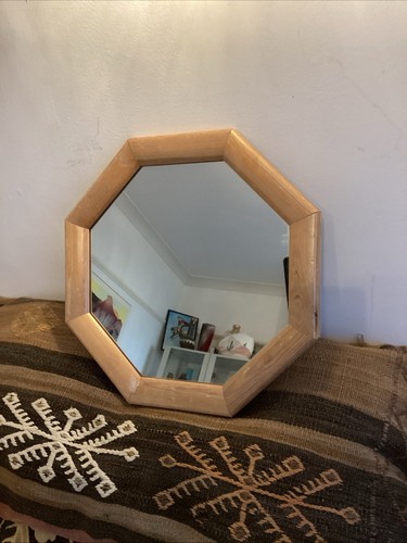 Vintage octogonal wood framed - octogonal,