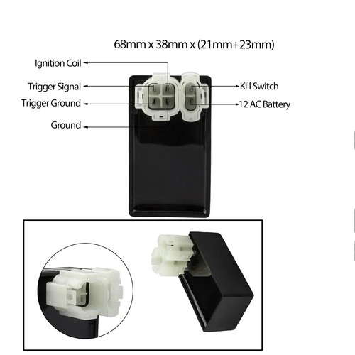 New cdi wire gy6 50cc - 6,