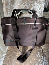 Tech Air Laptop (or Documents) Padded Carry Case Brown 16”x 11” + Shoulder Strap