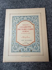 Wills Old Sundials Full Set 25 Large Cigarette Cards In Album - VG+ Excellent