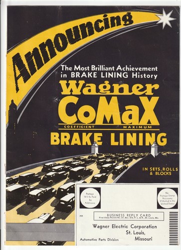 Vintage 1934 wagner comax - vintage,