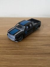 Hot Wheels Chevy Silverado  , 2017 , Hot Trucks Series. Black / Blue
