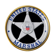 U.S. Marshal Pin Badge
