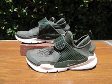 Men's 8 Nike Lab x Stone Island Sock Dart Mid Sequoia Sneakers Shoes 910090-300