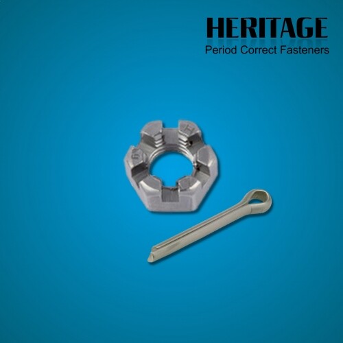Beetle 36mm rear hub - 36mm, nut