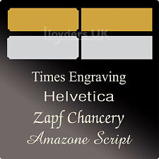 Engraved Trophy Plaques