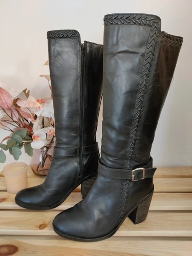 Womens ravel black leather - womens,