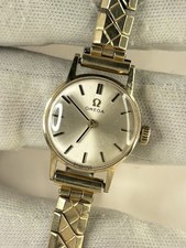 OMEGA 9ct Gold Ladies Vintage