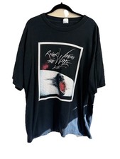 Roger Waters The Wall Live Shirt Mens 2xl Black Double Sided 2010 Concert Tour
